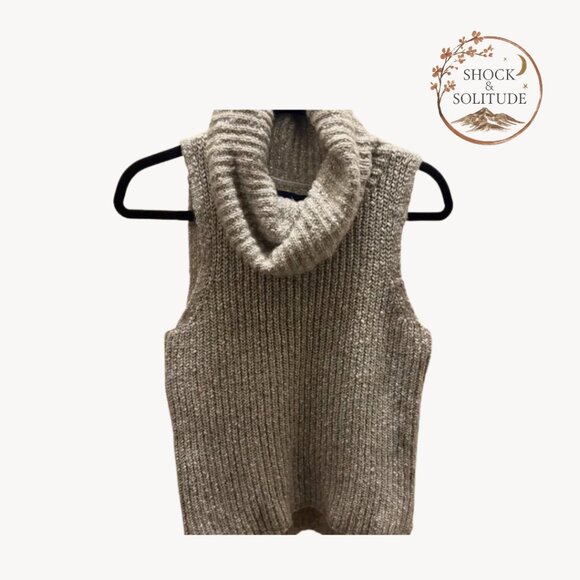 Aeropostale Sweaters - Aeropostale Chunky Ribbed Sleeveless Turtleneck Sweater Vest